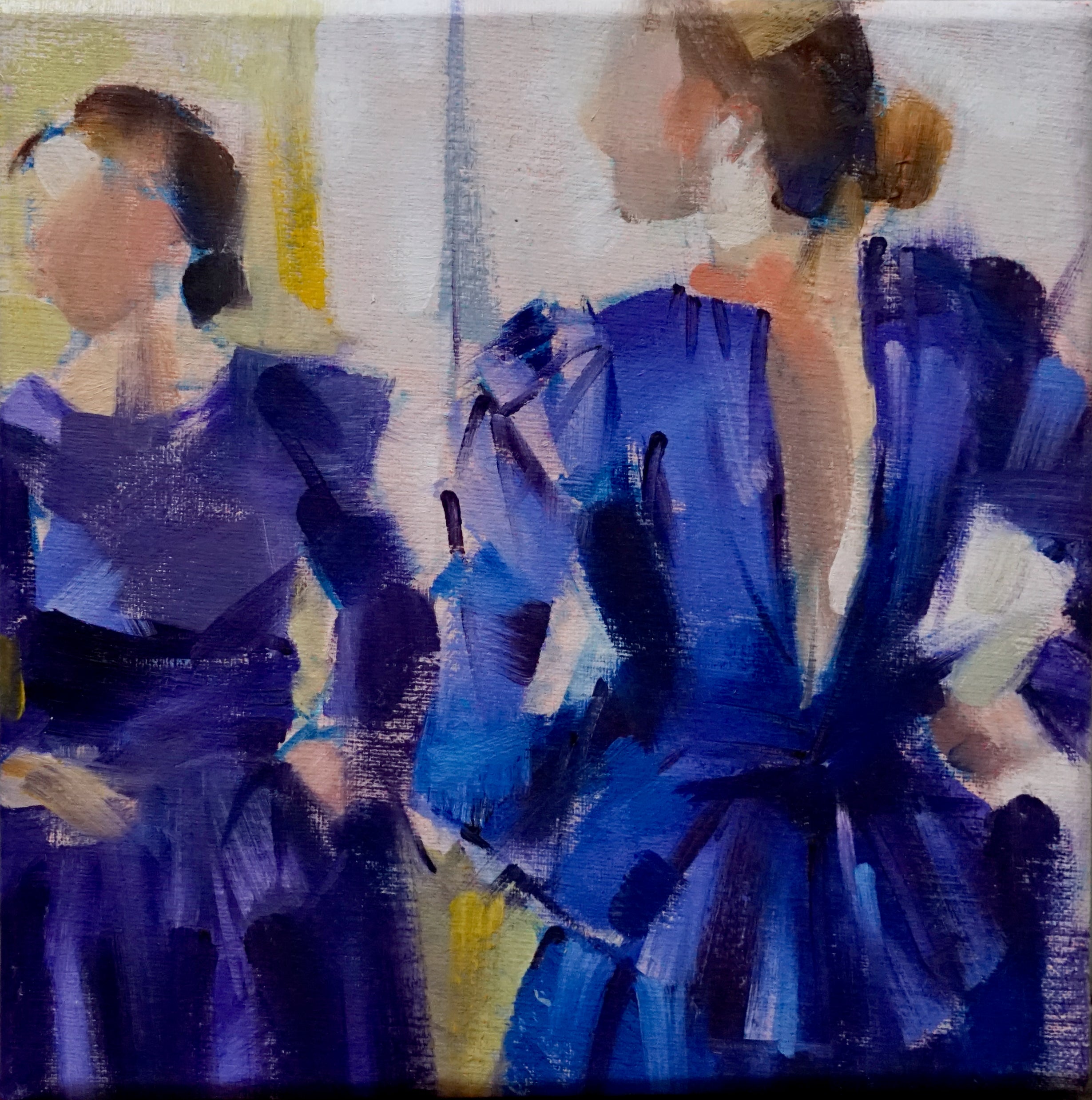 Blue reflexion Painting - SOLD